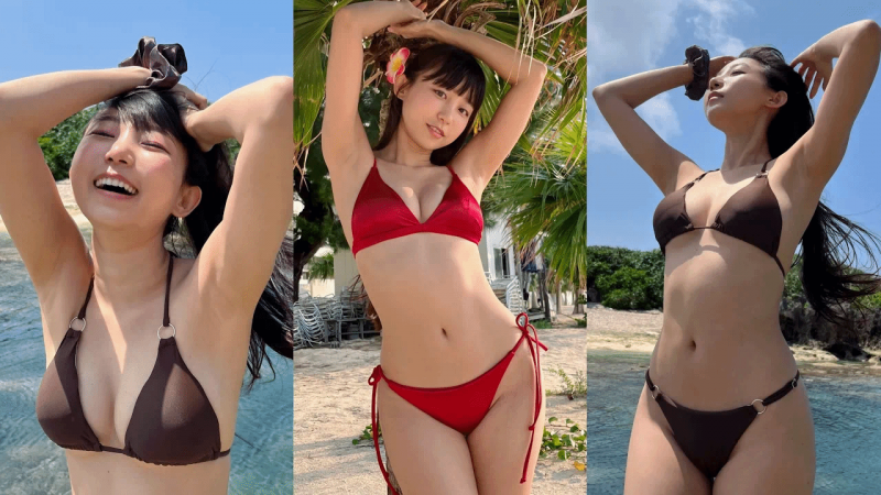 烧得很厉害…玻璃般清澈的碧崎雪地冷却和老虎海滩：冲绳最后的Vlog