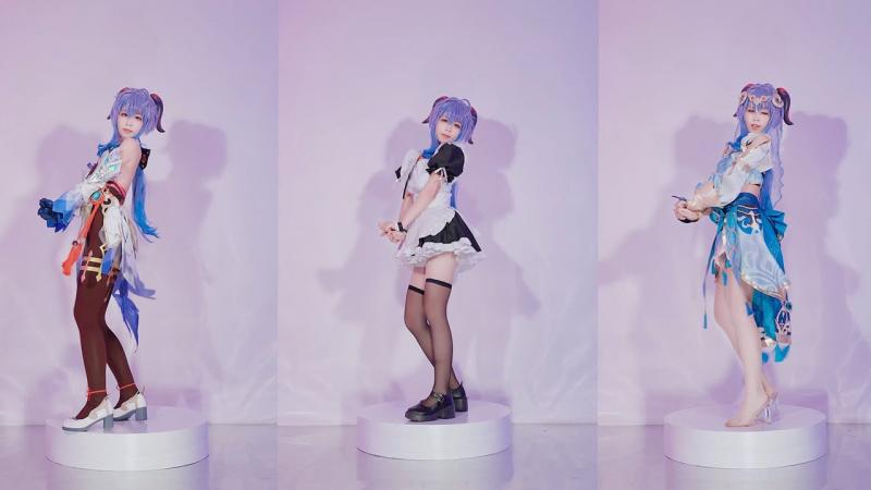 【Doja Cat Say So🎵丨Dance丨ダンス】✨甘雨の一周⭐ #cosplay #甘雨 #OL #jk #女僕 #旗袍【Nanka南】