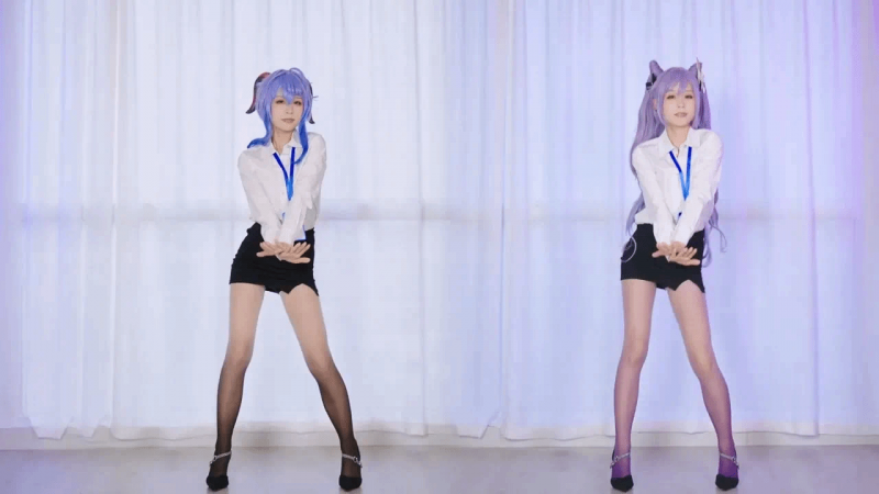 【Doja Cat - Say So🎵丨Dance丨ダンス】✨刻晴甘雨⭐ #cosplay #甘雨 #刻晴#OL #jk #女僕 #旗袍 【Nanka南】