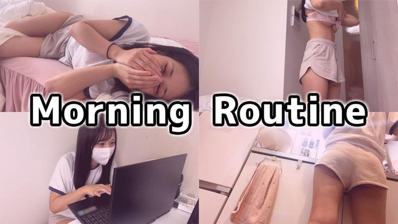 【Morning routine】一个人生活的早安自选♪起床后马上从O○尼开始【早安自选】