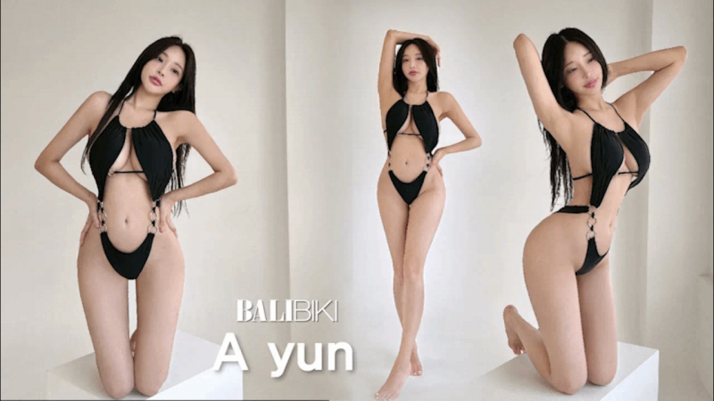 完美消化任何比基尼的百吉饼阿润模特的泳装Lookbook拍摄现场lovely bikini outfit