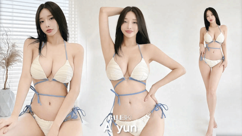 展现纯真性感定式的百吉饼模特Lookbook拍摄现场lovely bikini outfit
