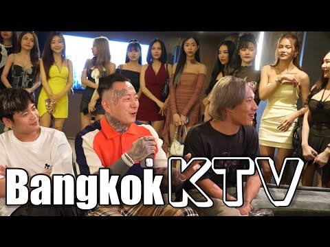 很多人说泰国女生颜值不行 这件事我肯定是不认的 曼谷新晋KTV