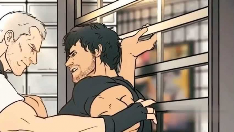 【免费】两熟男无套互艹到内射，动漫，动画