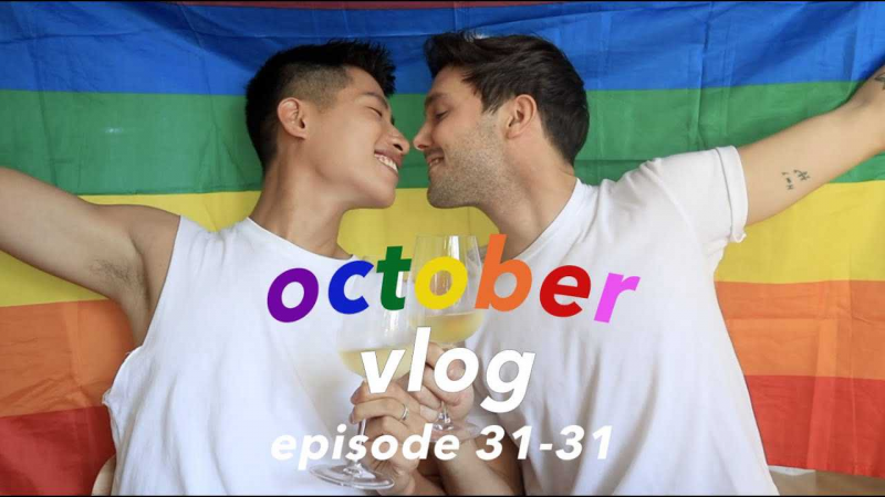 台湾同志大游行 The Only 2020 Pride in the world, Taiwan 【FINAL October Gay couple Vlog】