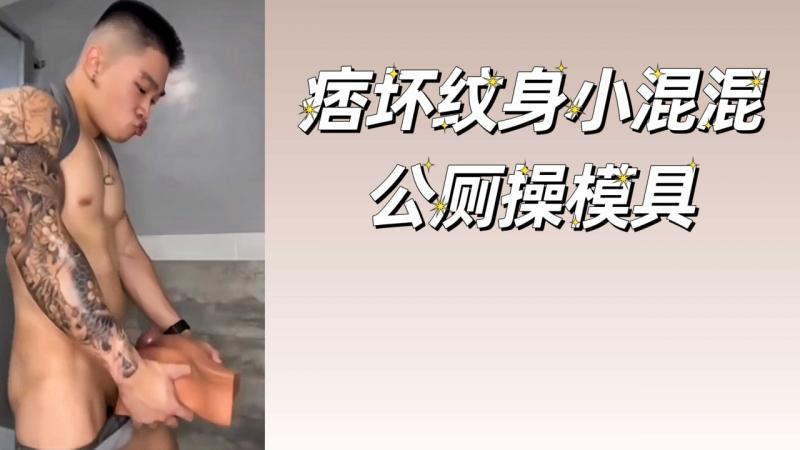 痞坏纹身小混混公厕操模具