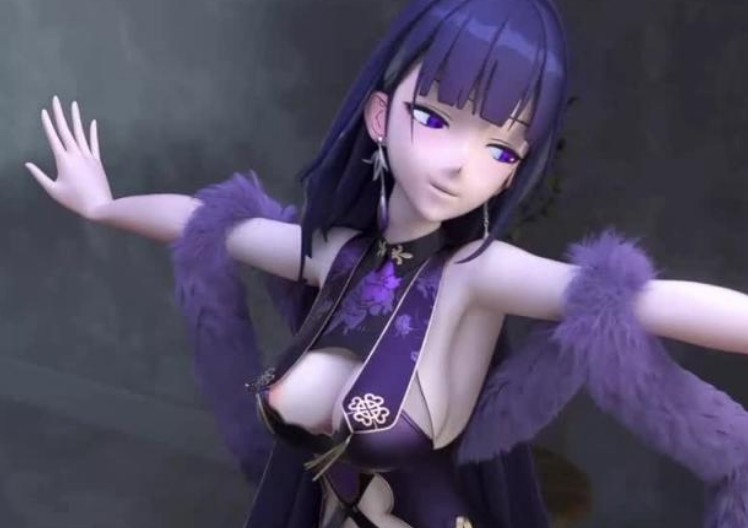 MMD -黑丝性感芽衣BOBOP