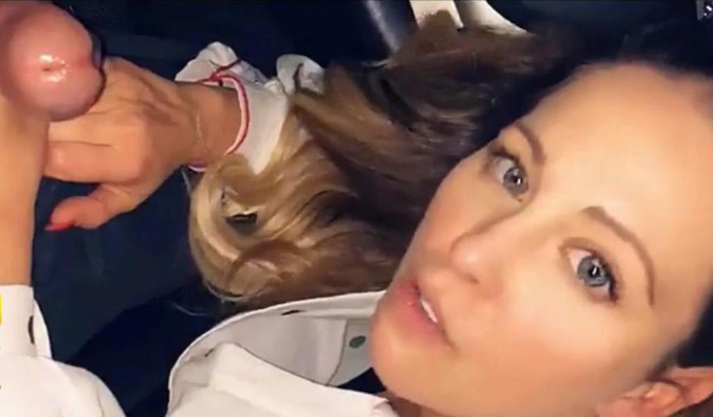 Cherie DeVille - 在车里拍下色情的口交