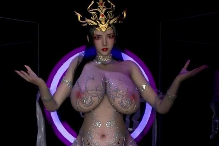 (桐山遥) VAM- 爆乳美杜莎的站立式骑乘性爱 DLC 2